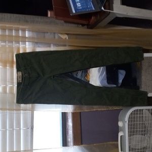 Army Green Holister Skinny Jeans